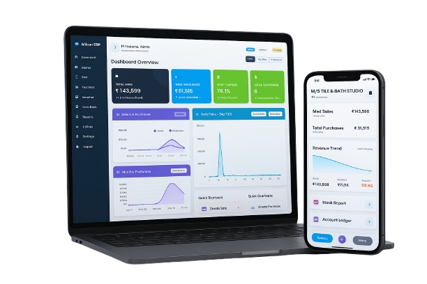 Wholesale Business ERP Dashboard
